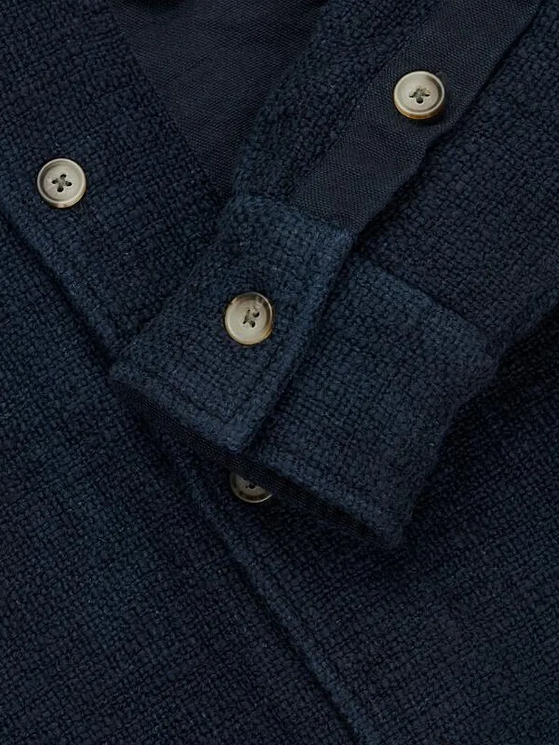 3sixteen Field Shirt Midnight Slub Shirt