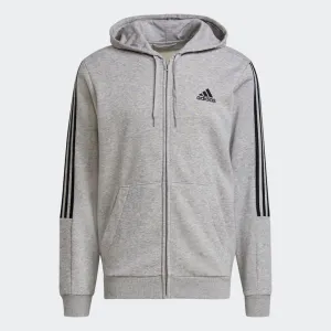 Adidas Mens Fleece 3-Stripes Track Jacket