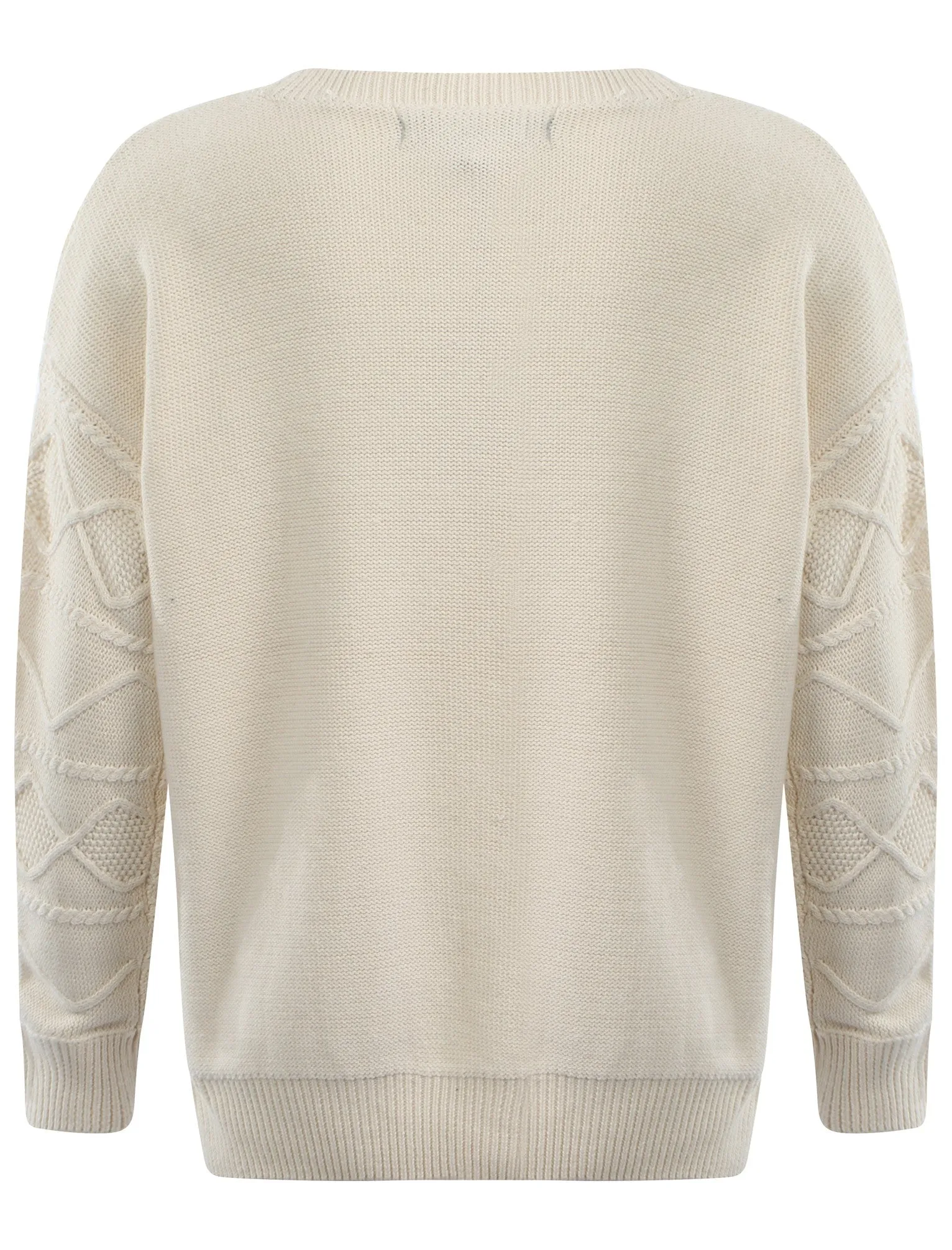 Amara Reya Yarrow cream  jumper