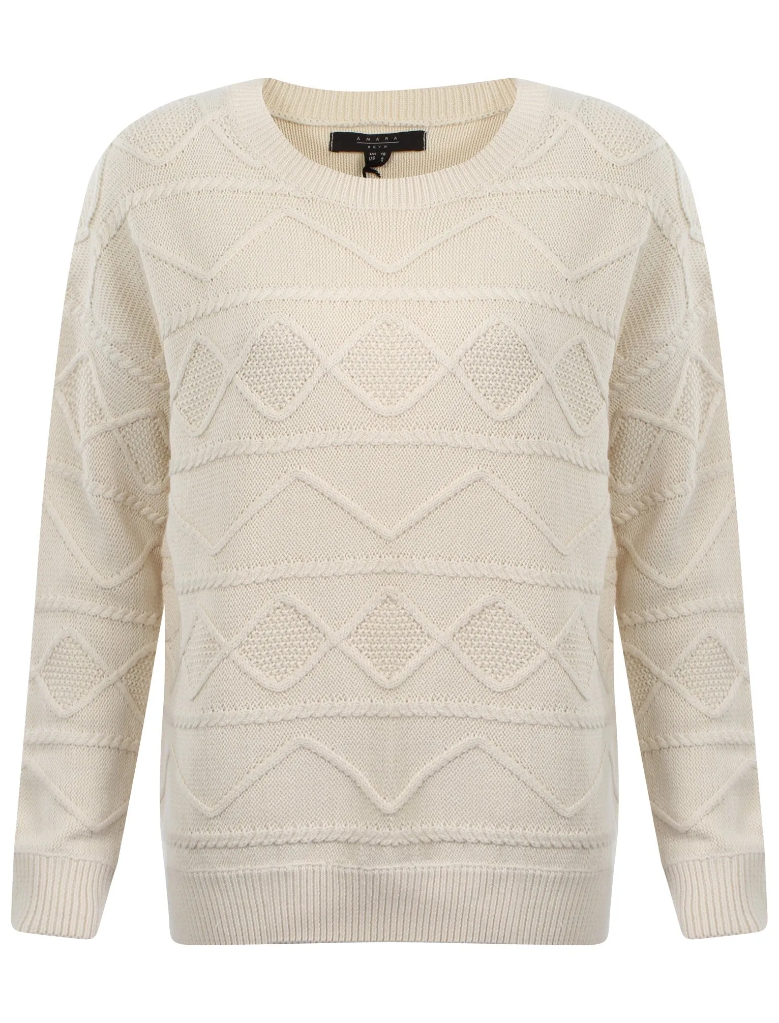 Amara Reya Yarrow cream  jumper