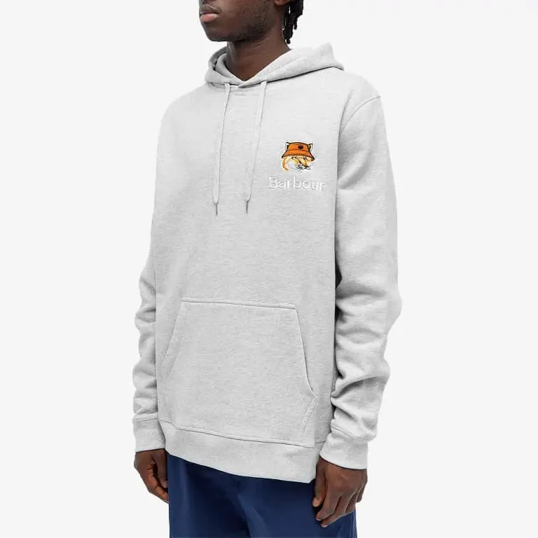 Barbour x Maison Kitsuné sweatshirt, gray