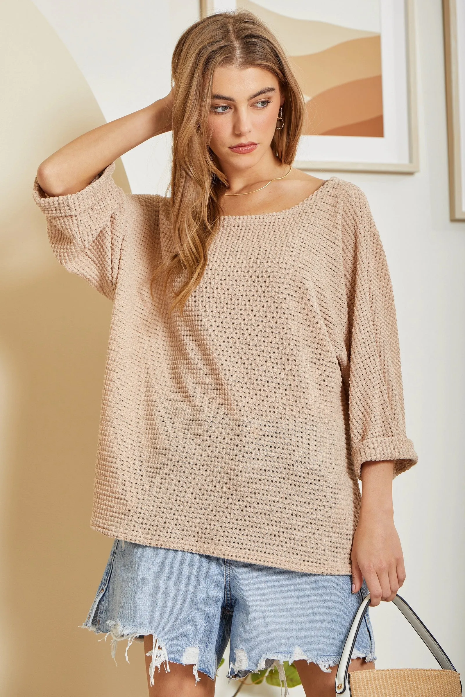 Beauty Blossoms Crochet Lightweight Sweater Top - Final Sale