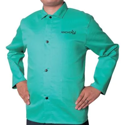 Best Welds Cotton Sateen Jacket, Large, Visual Green, CA-1200-L