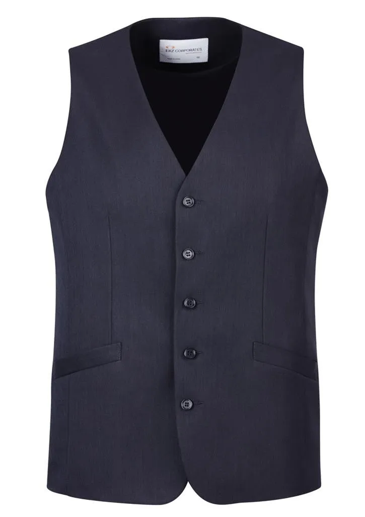 Biz Corporate Men's Longline Vest (90112)-Clearane