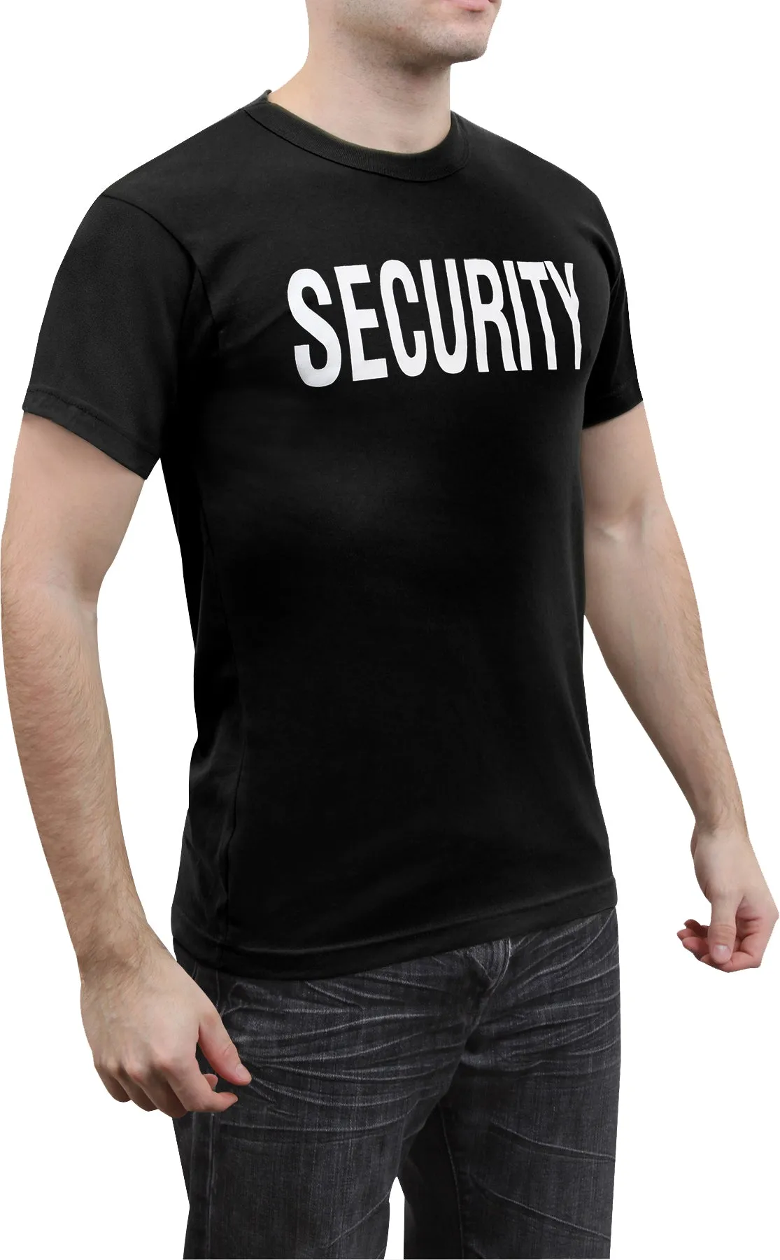 Black - Double Sided Official SECURITY Raid T-shirt