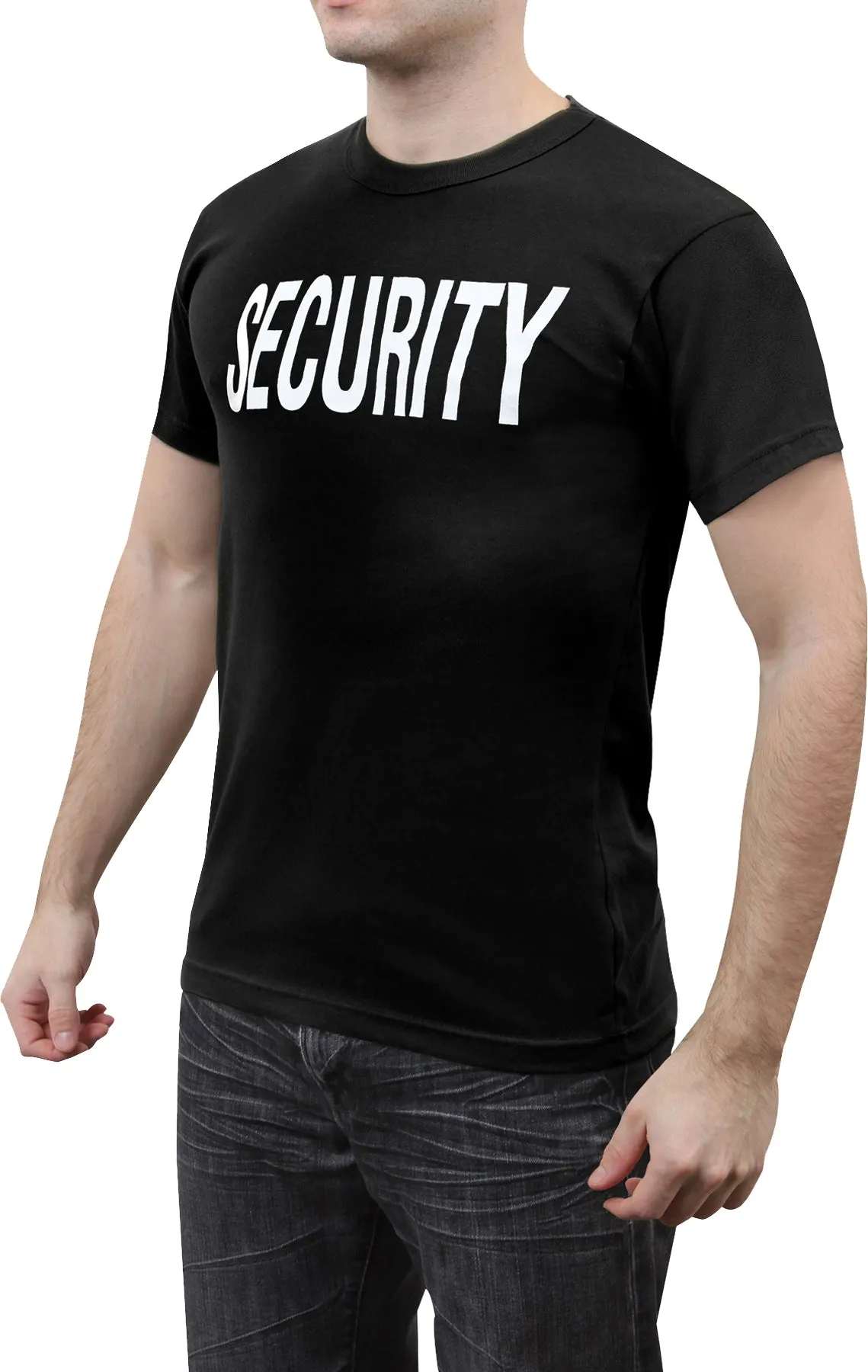 Black - Double Sided Official SECURITY Raid T-shirt