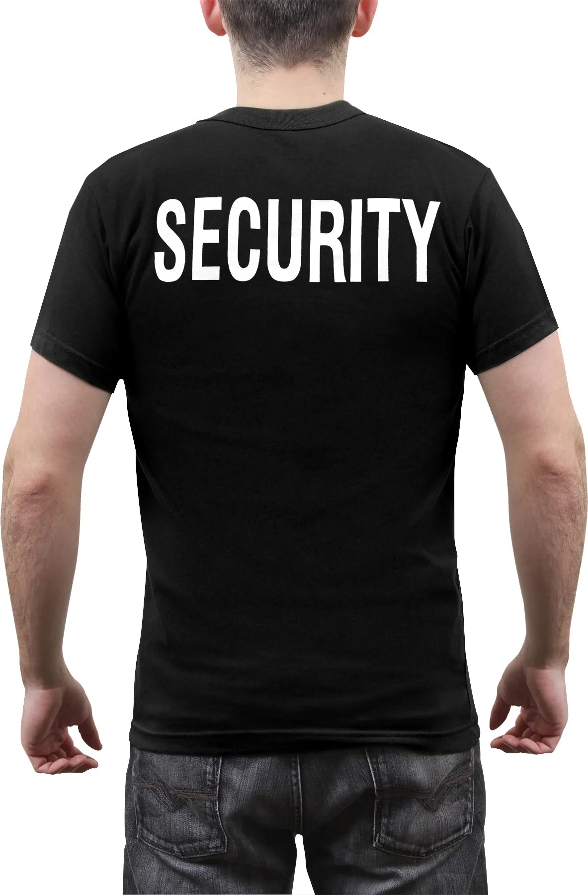 Black - Double Sided Official SECURITY Raid T-shirt