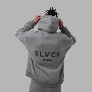 Blvck Paris - "Blvck Hoodie" - Charcoal Light Grey - Unisex