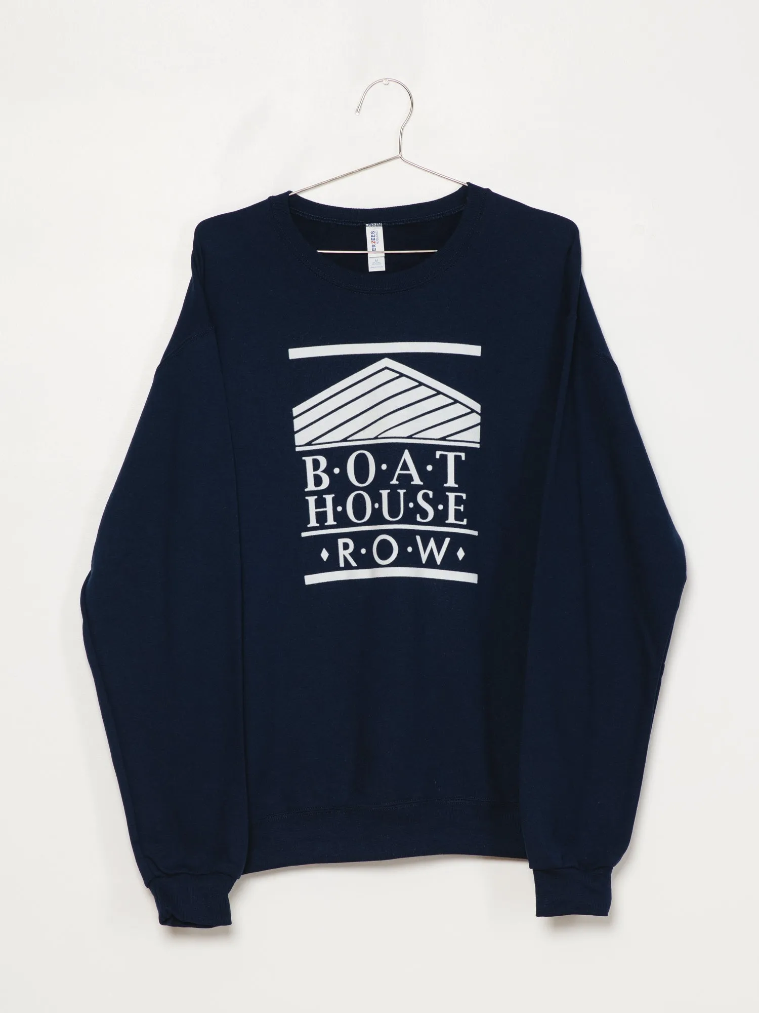 BOATHOUSE RETRO BH LOGO FLOCK - NAVY - CLEARANCE