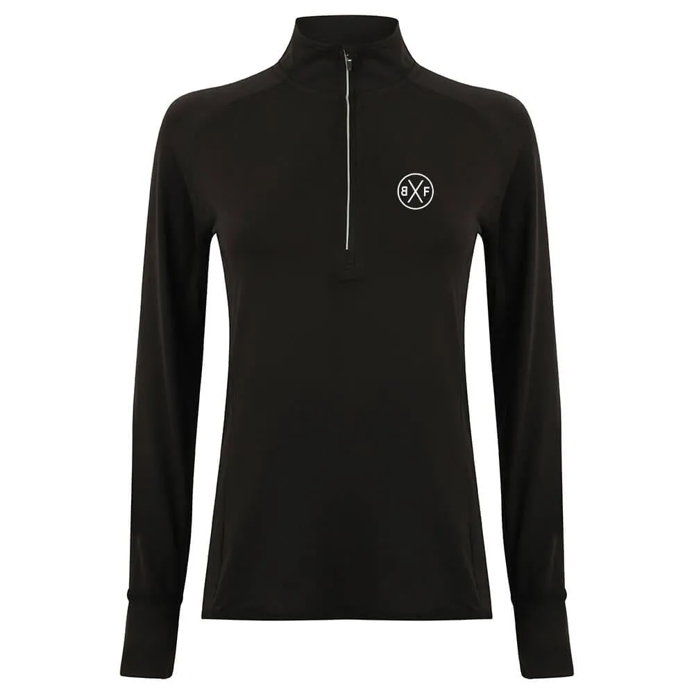 Bxf Womens Lightweight Long-Sleeved ¼ Zip