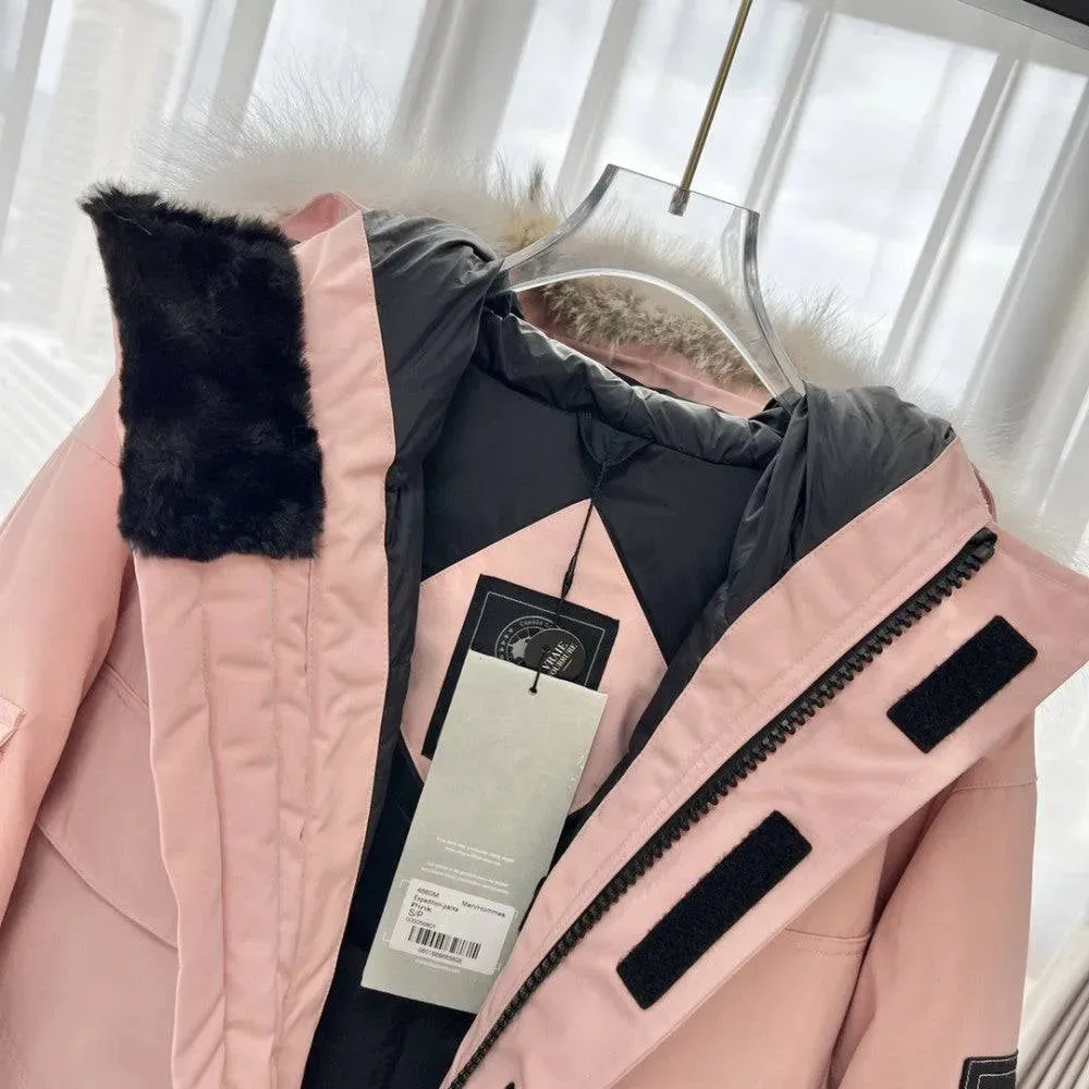 Canada Goose 009 Pink Expedition Down Jacket