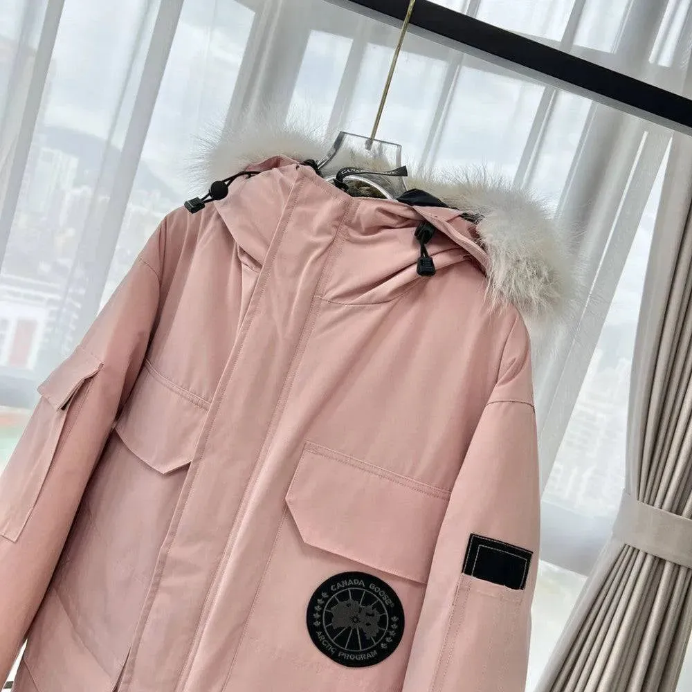 Canada Goose 009 Pink Expedition Down Jacket