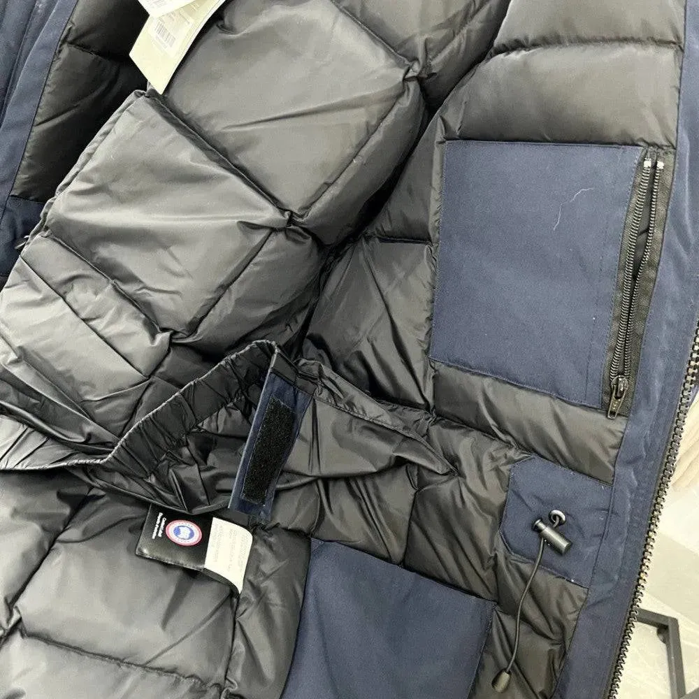 Canada Goose Navy Blue Expedition Down Jacket