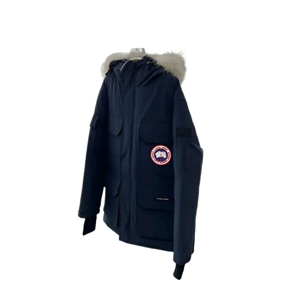 Canada Goose Navy Blue Expedition Down Jacket