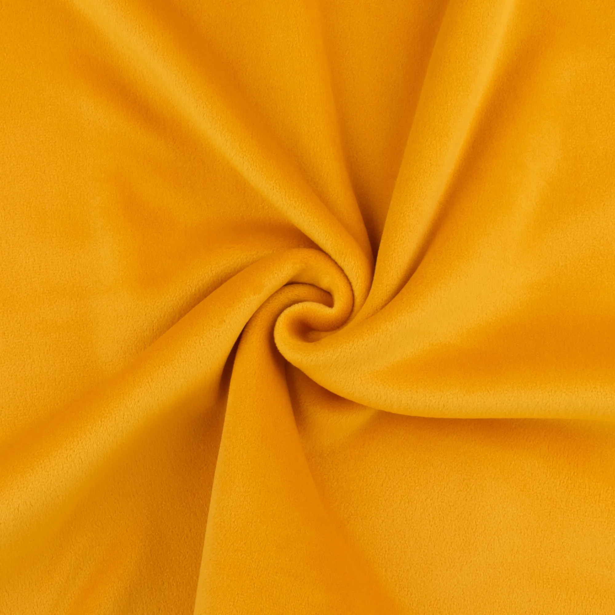 Chenille Bonded to Fleece - SNUGGLY  - 006 - Mustard