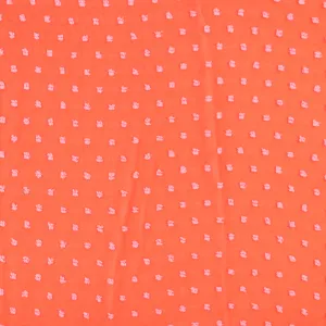 Clipped Chiffon - ROSY - Orange