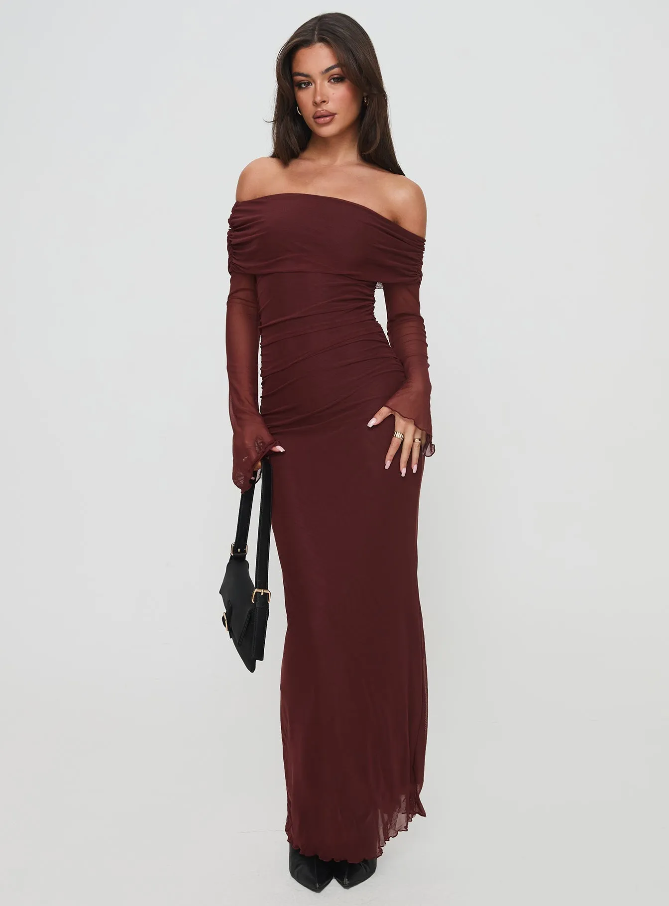 Consideration Maxi Dress Chocolate