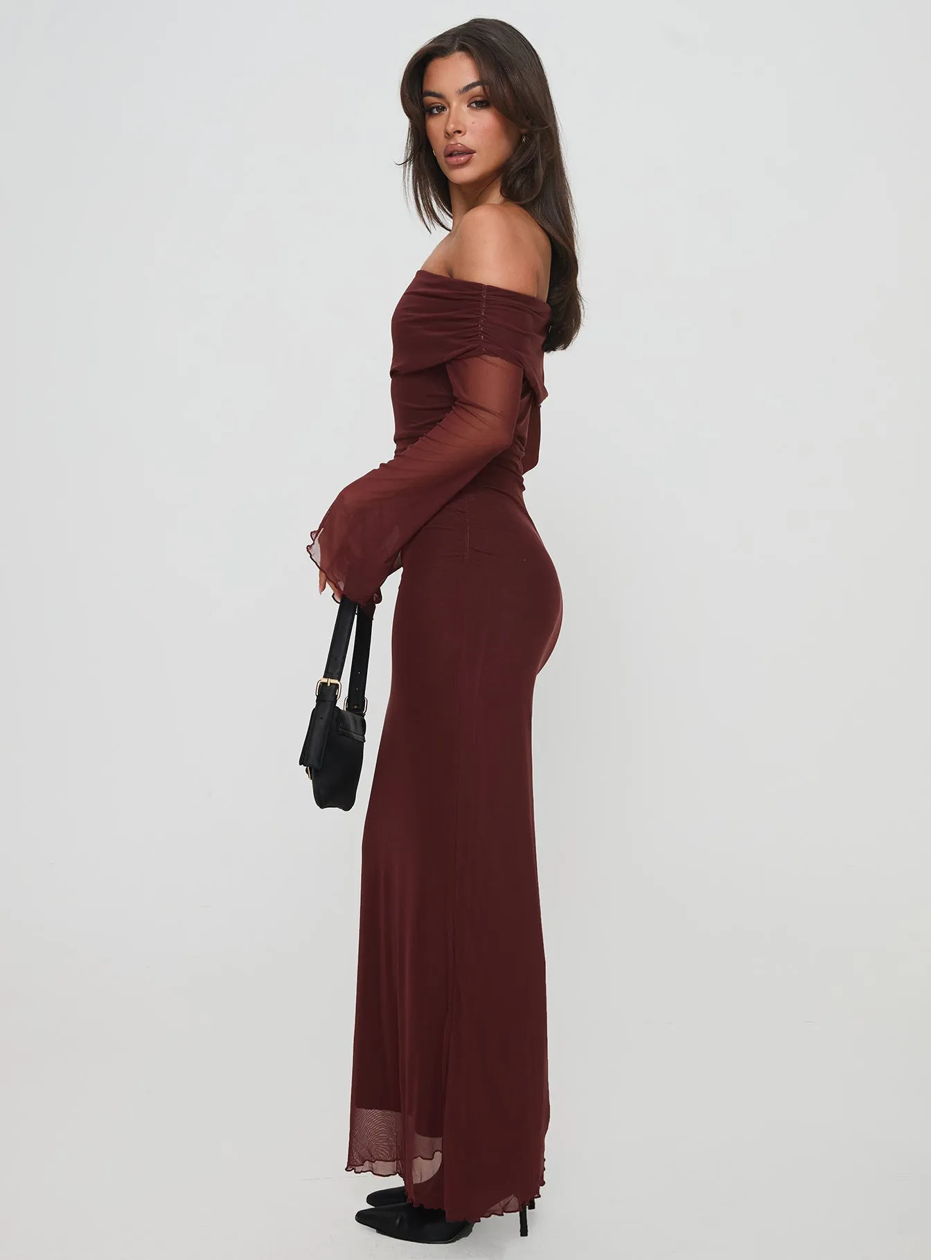 Consideration Maxi Dress Chocolate