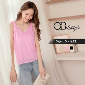 COTTON SLEEVELESS TOPS