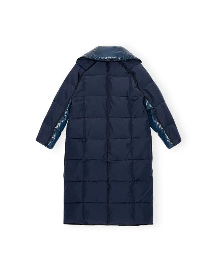 Ganni Mix Oversized Puffer Coat