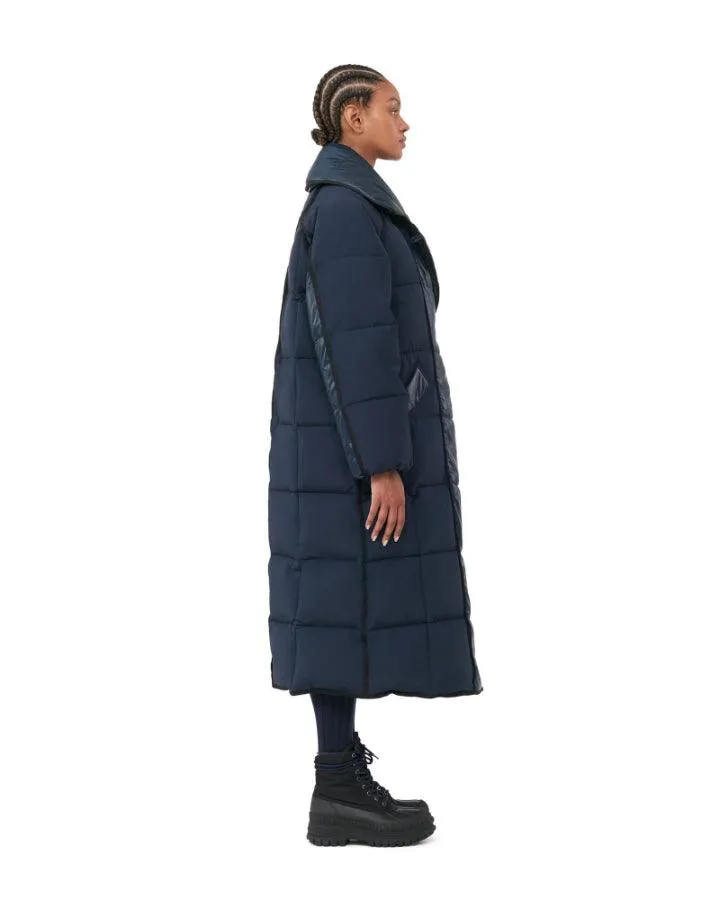 Ganni Mix Oversized Puffer Coat