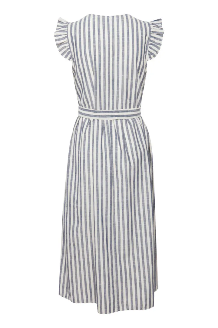 Gry Stripe Midi Dress online only