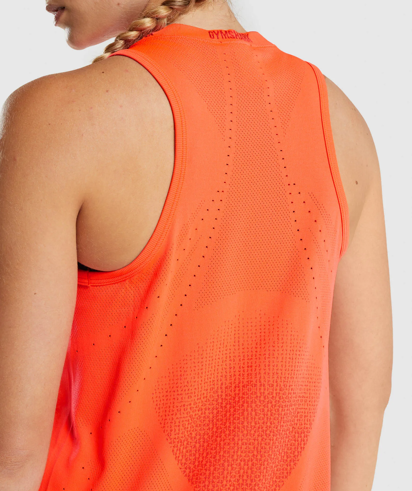 Gymshark Apex Seamless Tank - Orange