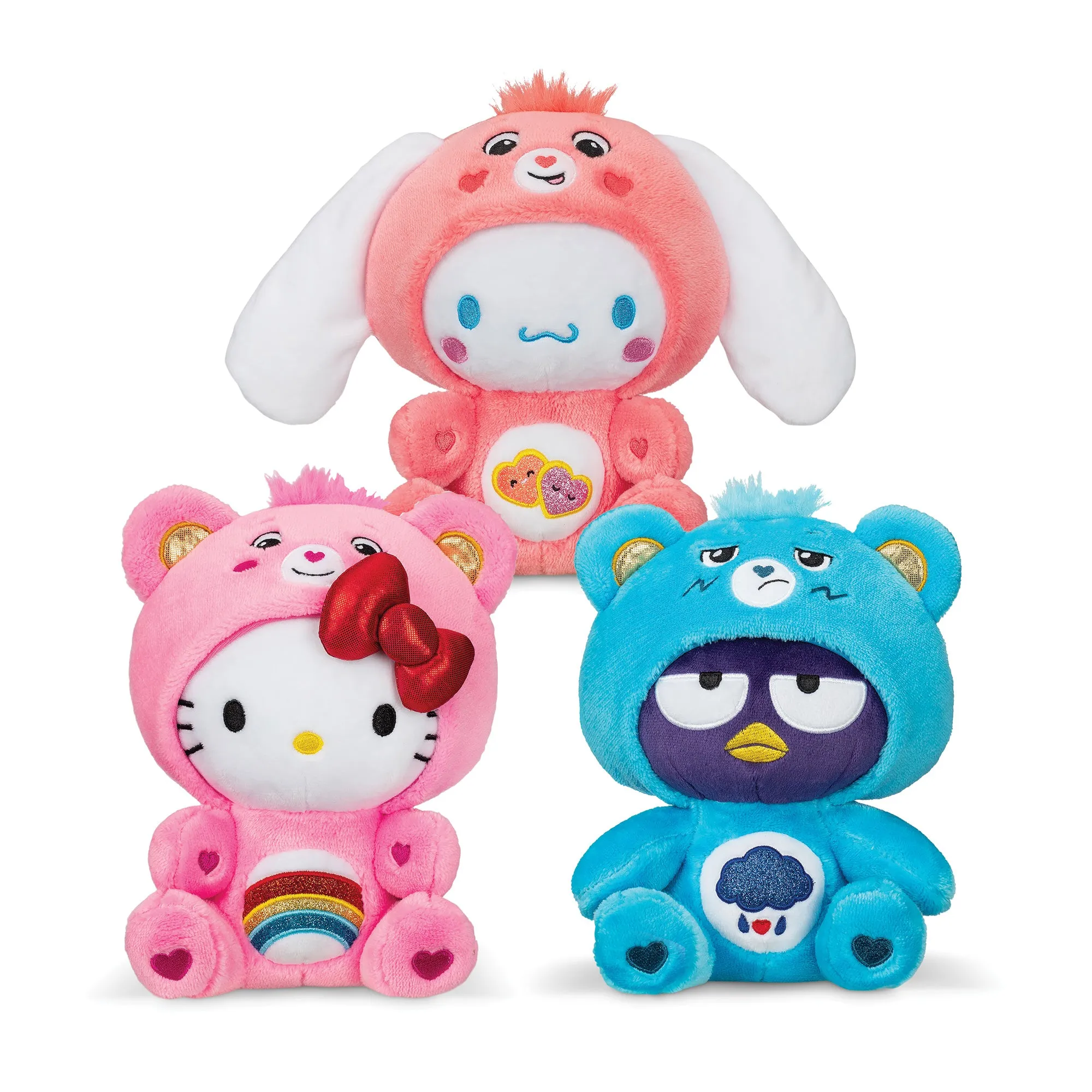 HELLO KITTY AND FRIENDS X CARE BEARS PLUSH