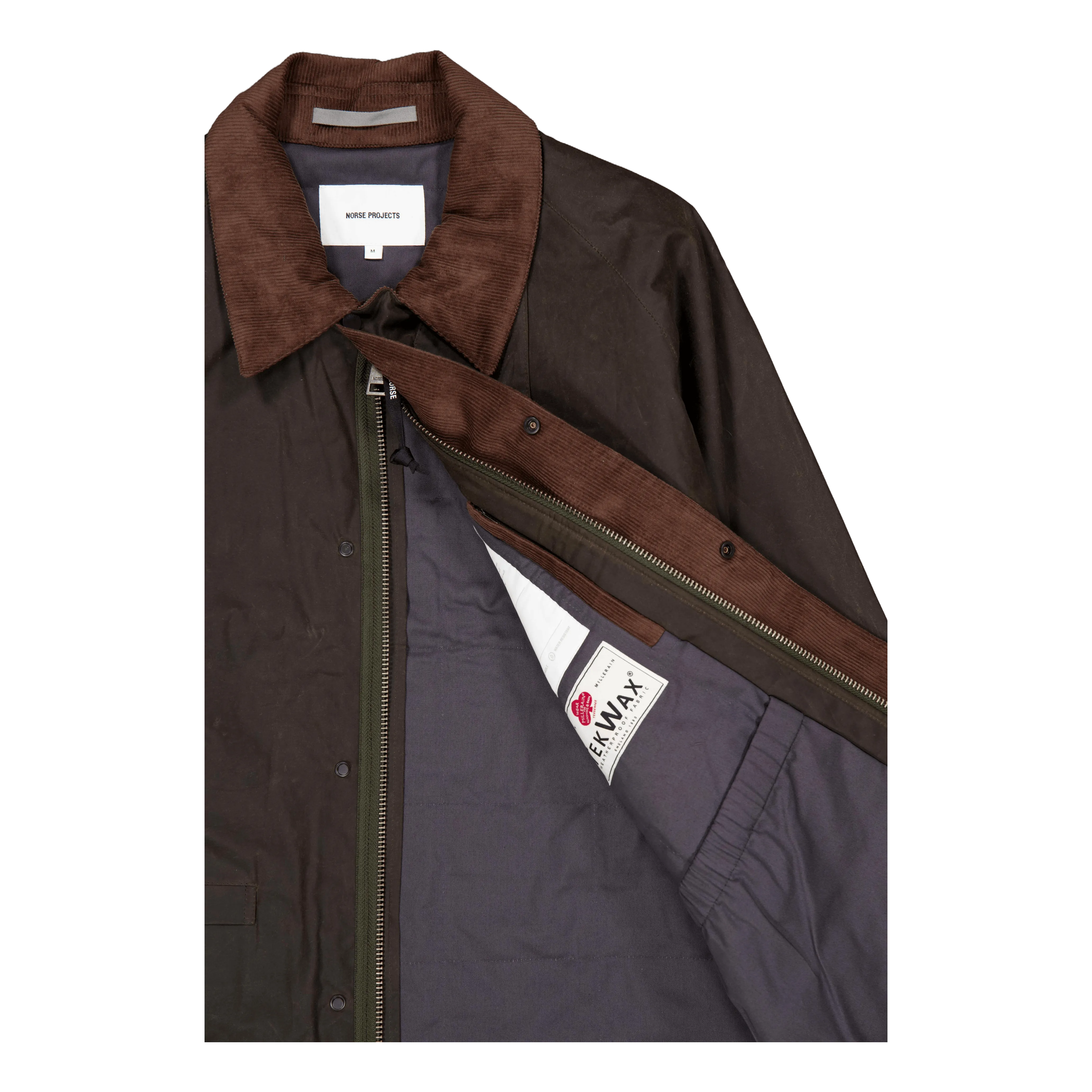 Holmen Wax Fishing Jacket 8109 Beech Green