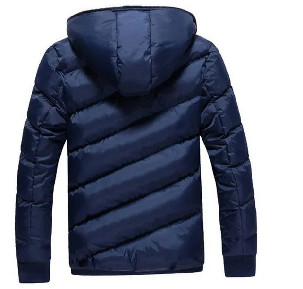 Hot Sale Men Winter Jacket Korean Style Slim Fit Fashion Warm Thick Men Coat men's clothing