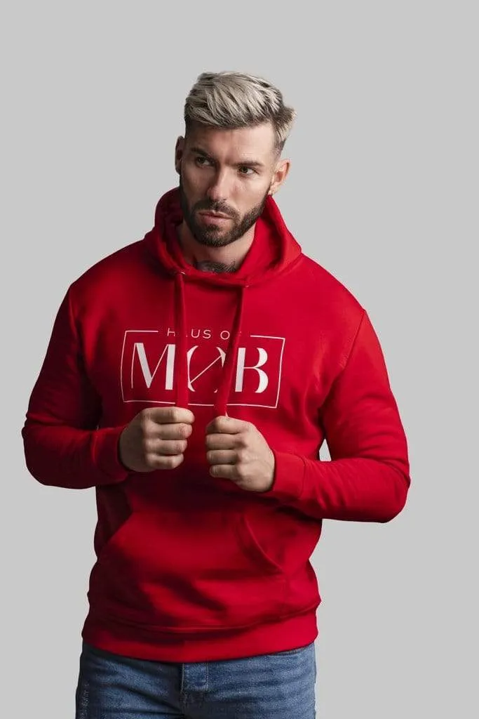 HOUS OF MOB  Red Hoodie