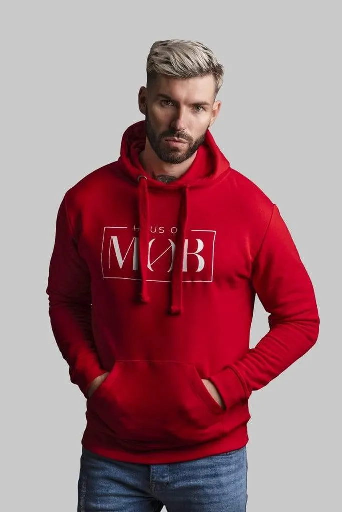 HOUS OF MOB  Red Hoodie