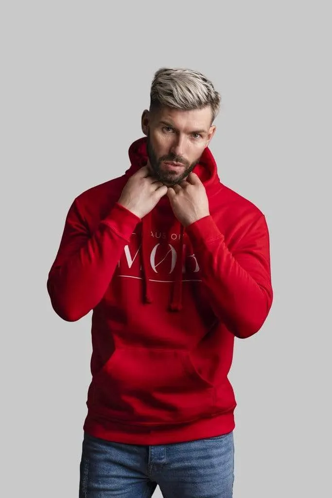 HOUS OF MOB  Red Hoodie