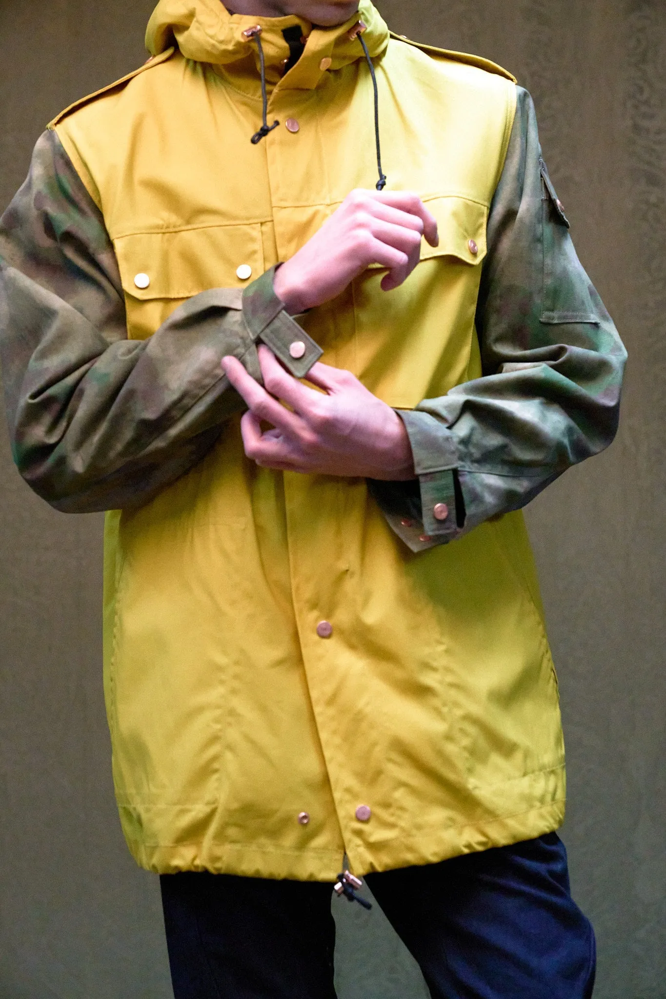 IMMORTAL Desert Parka Camo / Yellow Combo (CAMO SLEEVES)