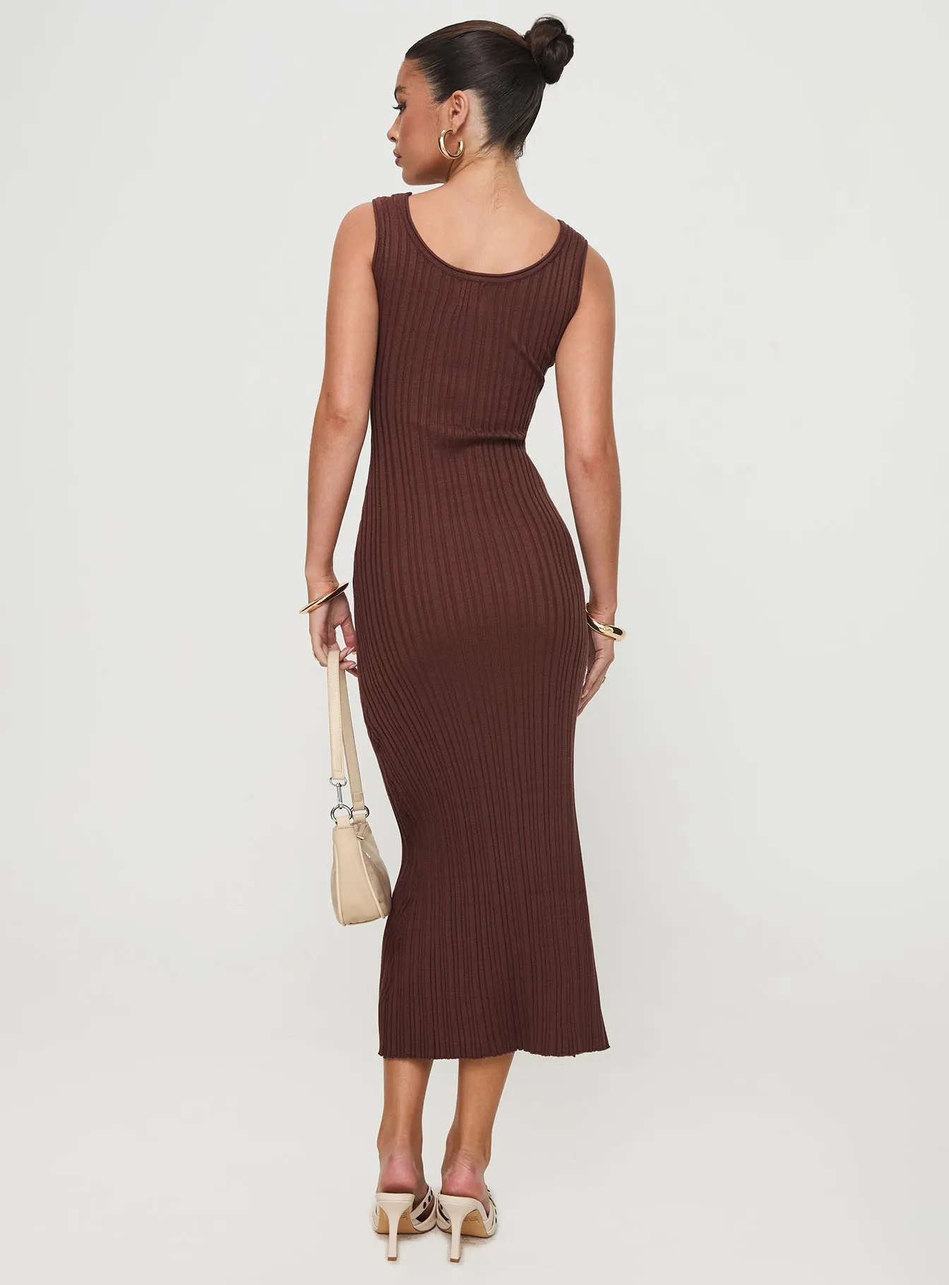 Jackman Maxi Dress Brown