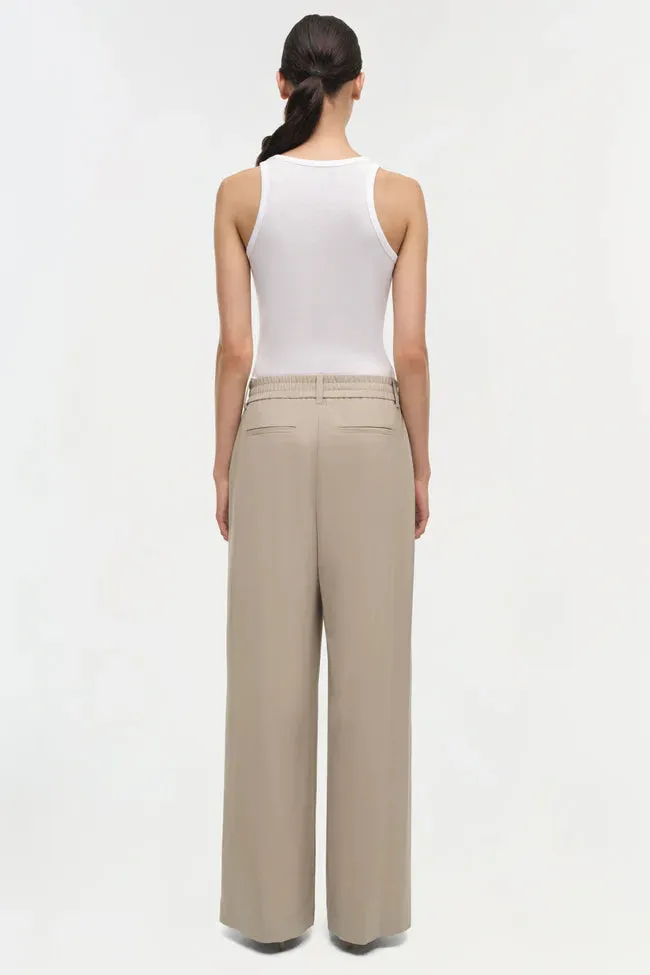 Jonathan Simkhai Collins Track Pant Sand