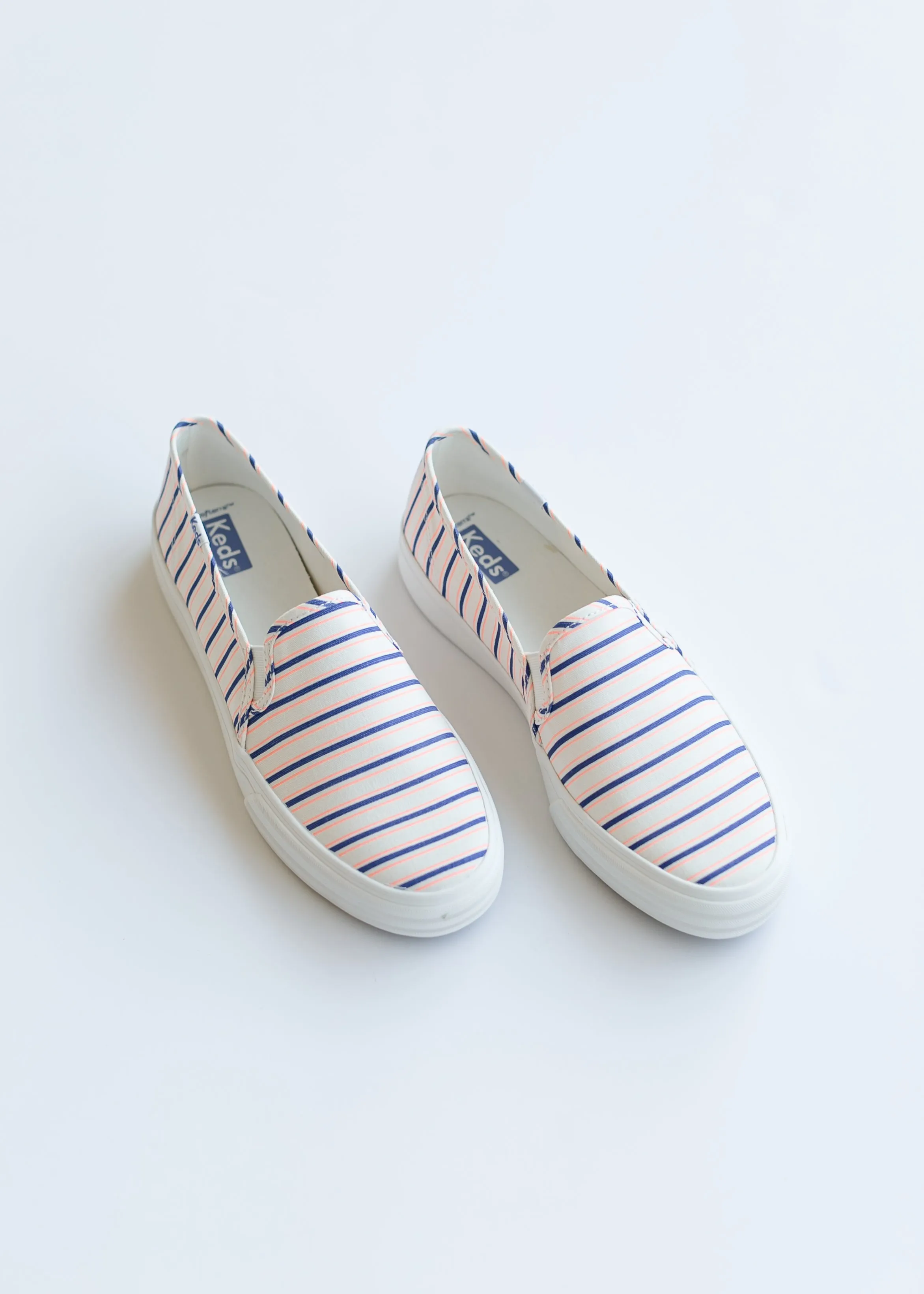 Keds® Double Decker Striped Sneakers - FINAL SALE