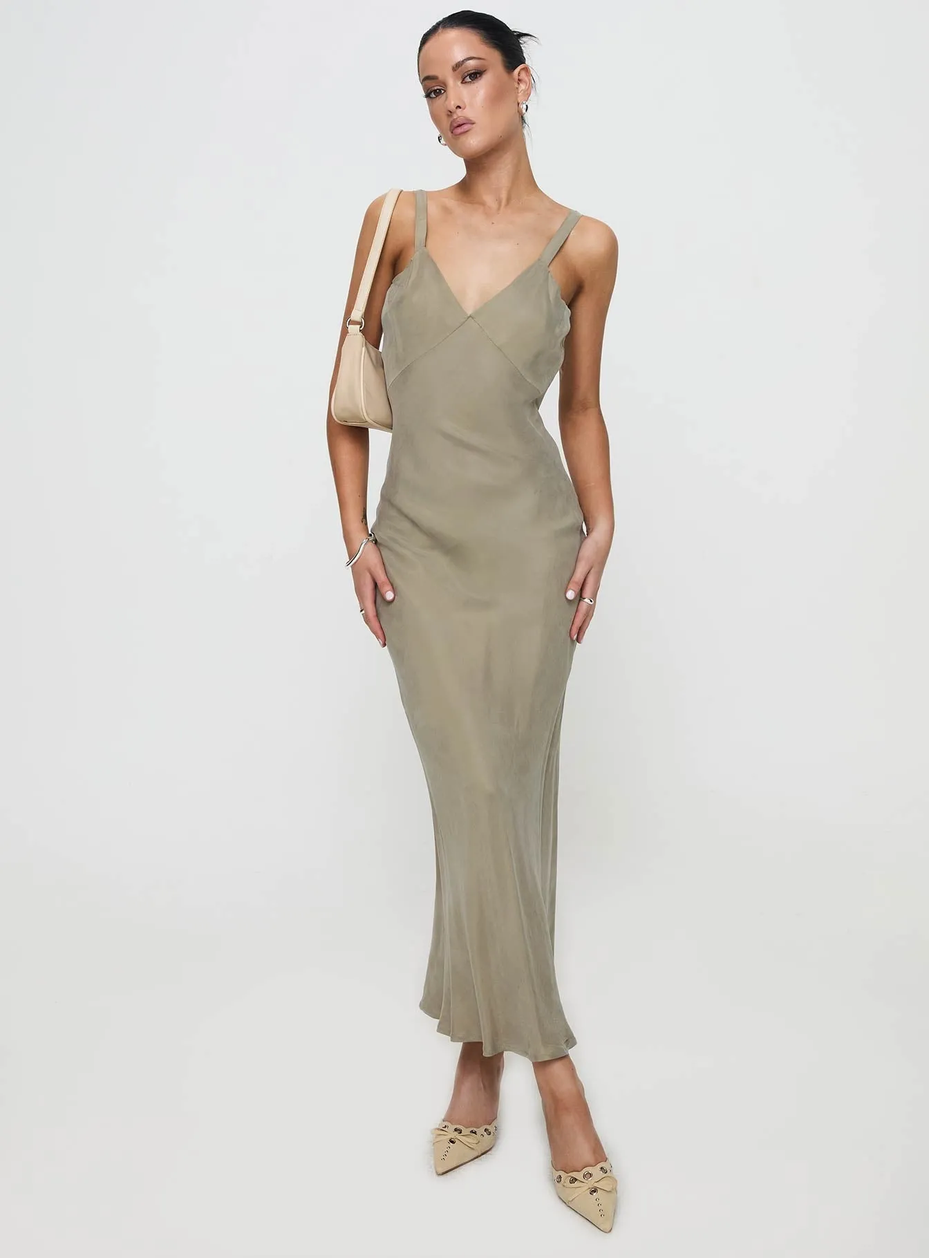 Laurette Maxi Dress Sage