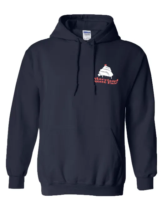 Maryland State Fair Milkshake (Navy)  / Hoodie