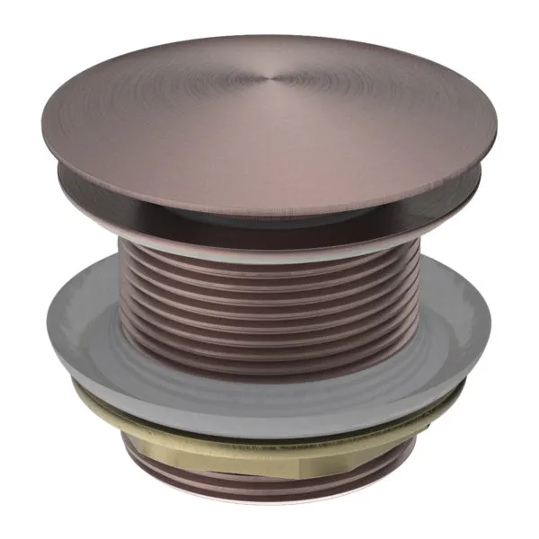 Nero 40mm Bath Pop-Up Plug With Removable Waste No Overflow Brushed Bronze