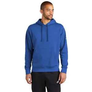 Nike Club Fleece Sleeve Swoosh Pullover Hoodie - Game Royal