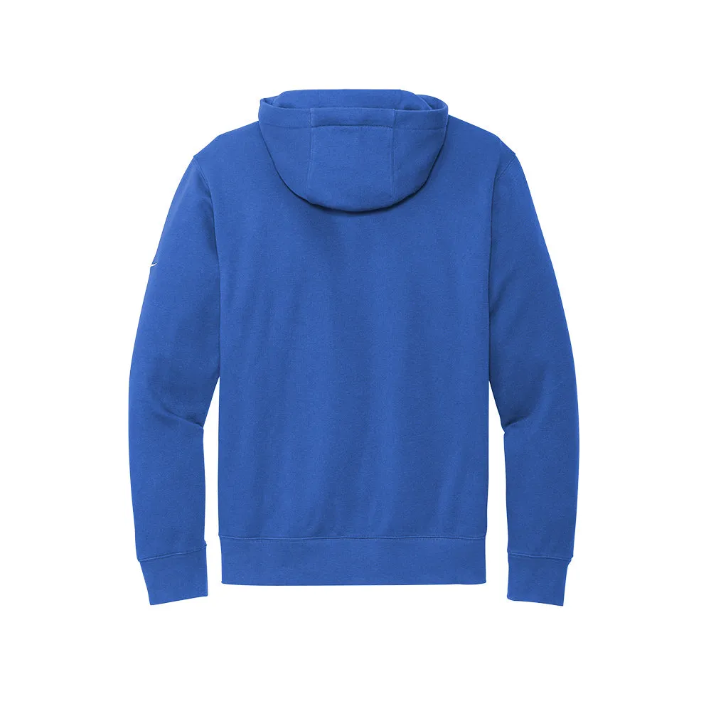 Nike Club Fleece Sleeve Swoosh Pullover Hoodie - Game Royal