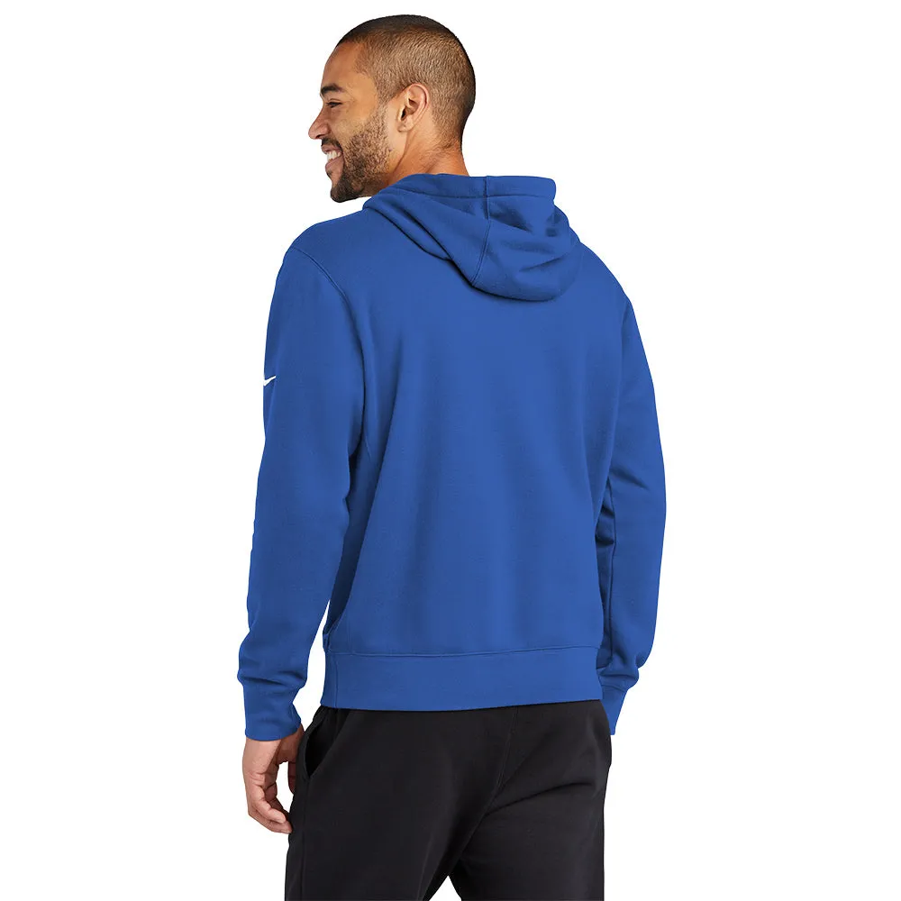 Nike Club Fleece Sleeve Swoosh Pullover Hoodie - Game Royal