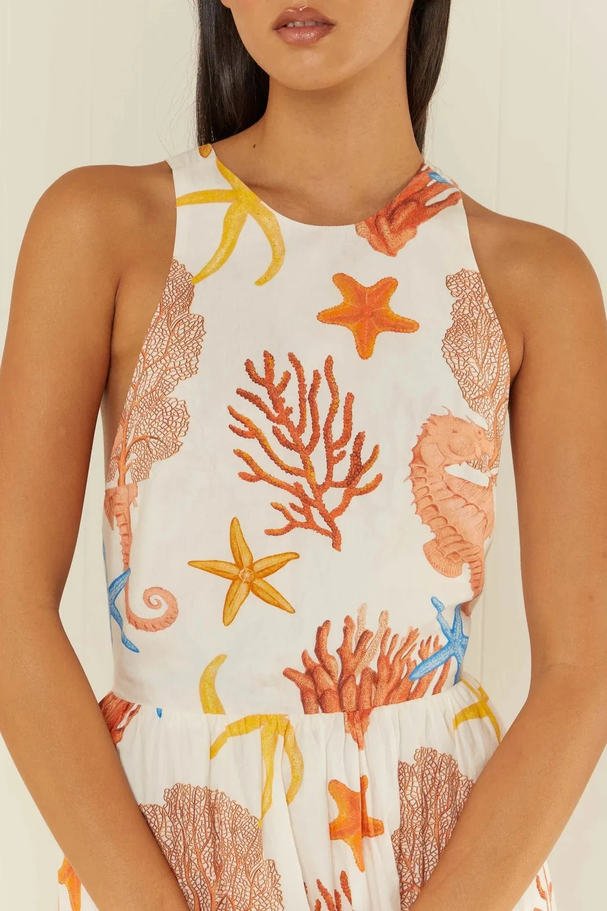 Palm Noosa | Meridian Dress - Coral