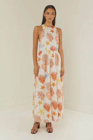 Palm Noosa | Meridian Dress - Coral