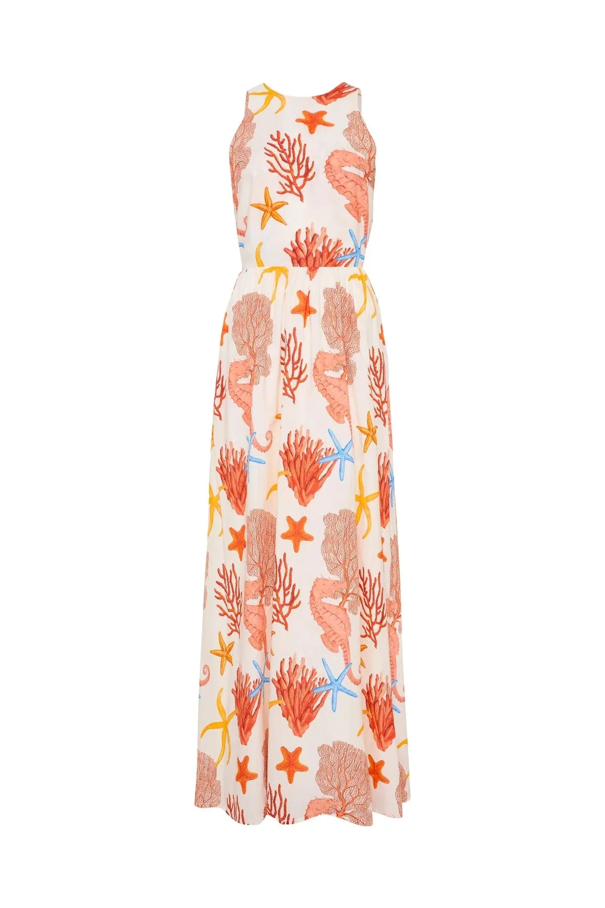 Palm Noosa | Meridian Dress - Coral