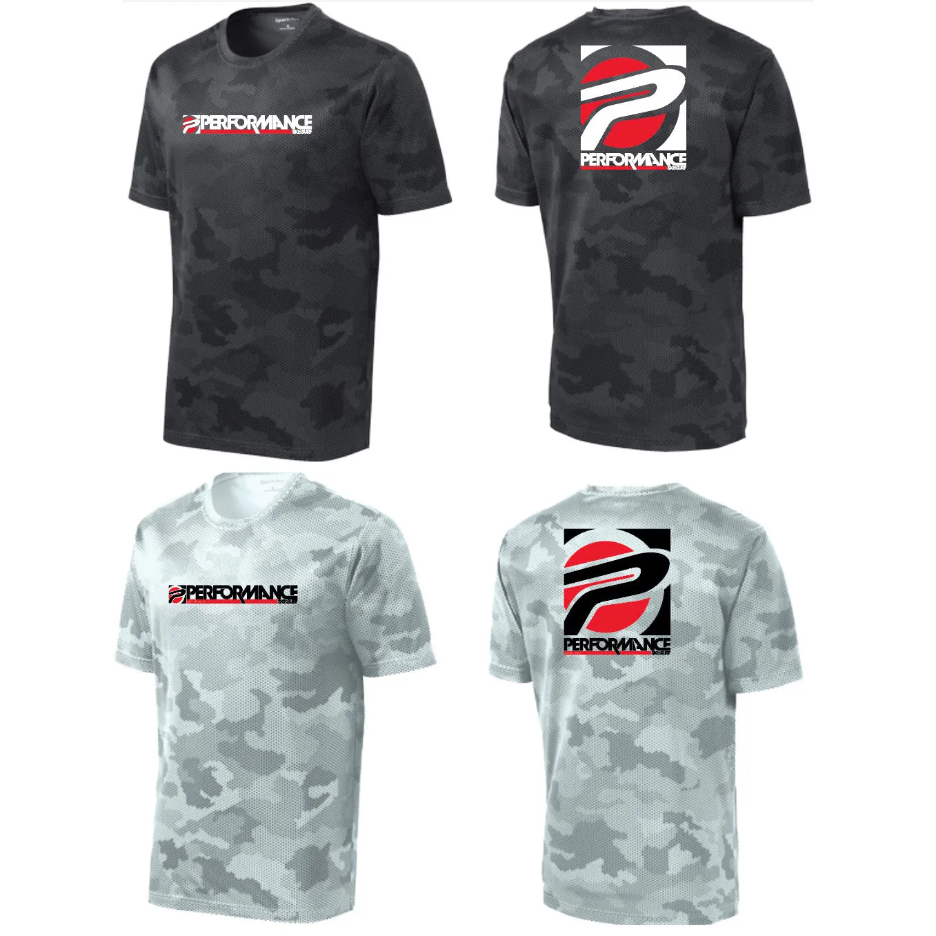 Performance Ski and Surf Camo Dryfit Short Sleeve Shirts