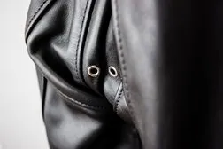 Schott NYC. 613 "1 Star" Black Leather Jacket