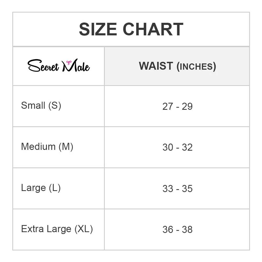 Secret Male SMW002 Show Off Short Tank