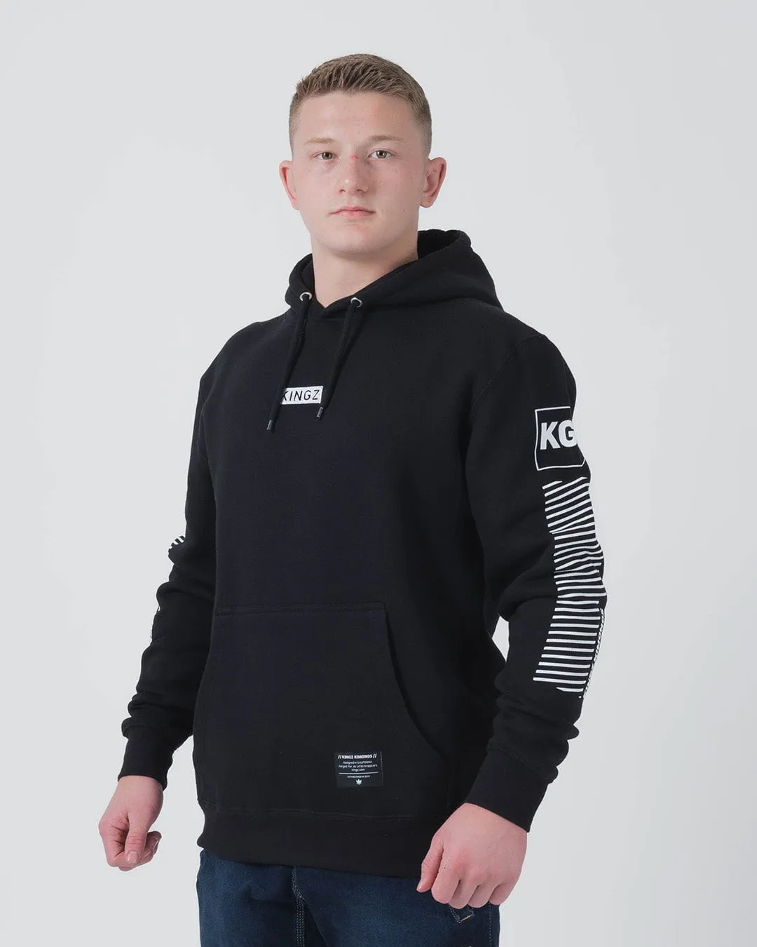 Slant Bar Pullover Hoodie